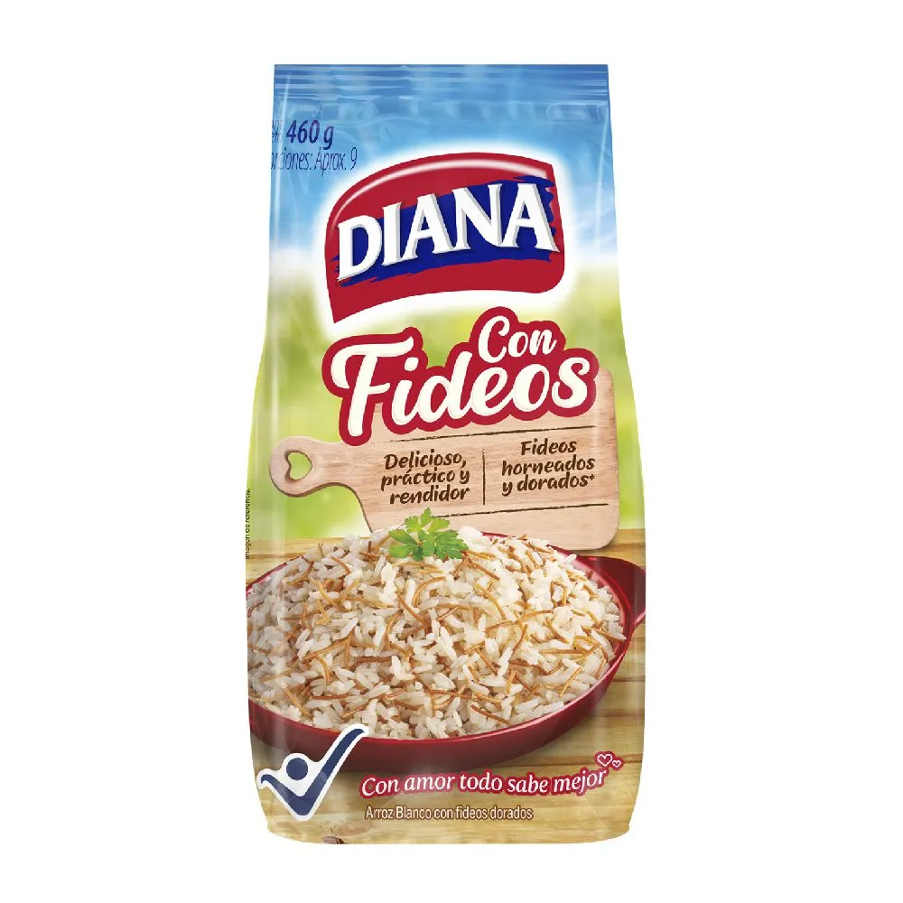 Arroz Diana con Fideos